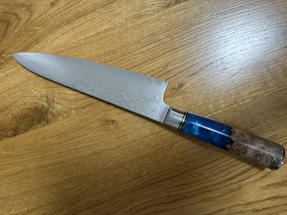 ⁦סכין מעץ ואפוקסי למטבח⁩ – תמונה ⁦1⁩
